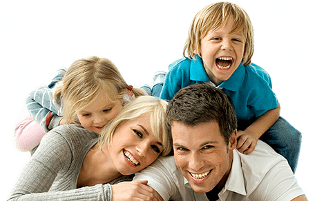 young family
