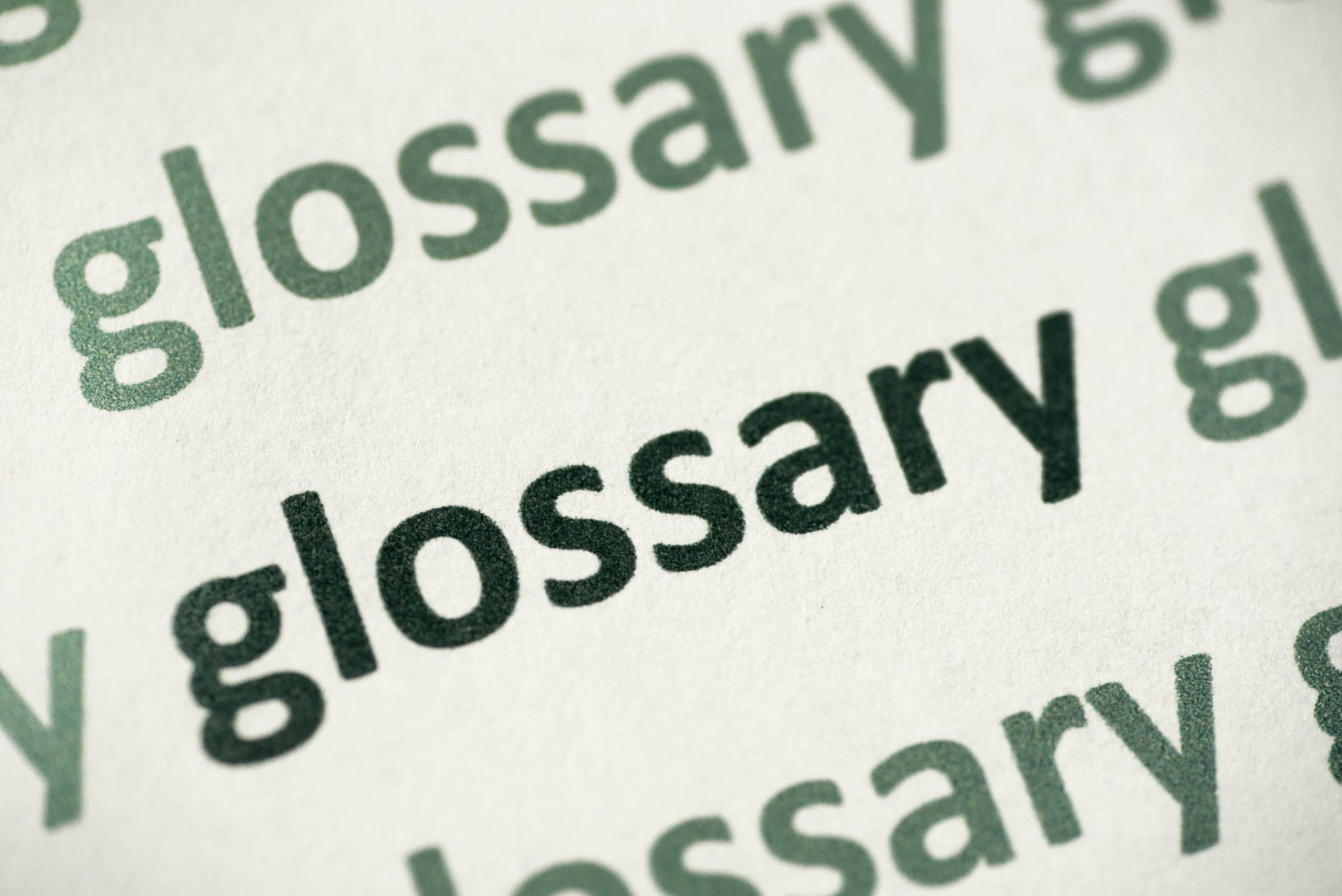 Life Insurance Glossary