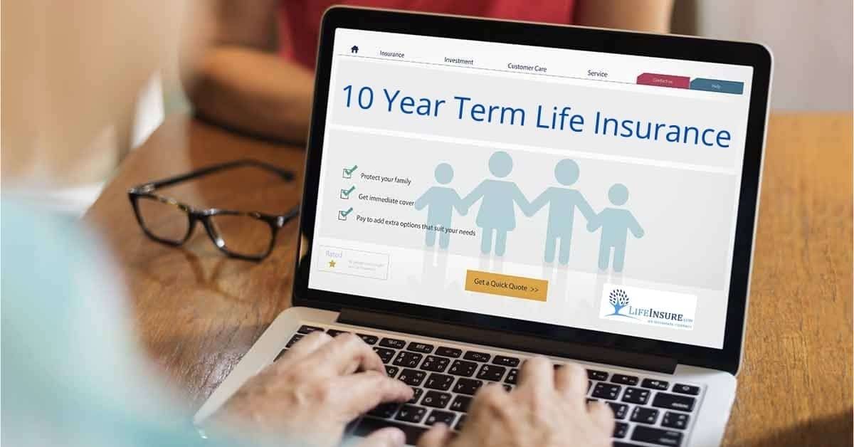 10 year term life insurance