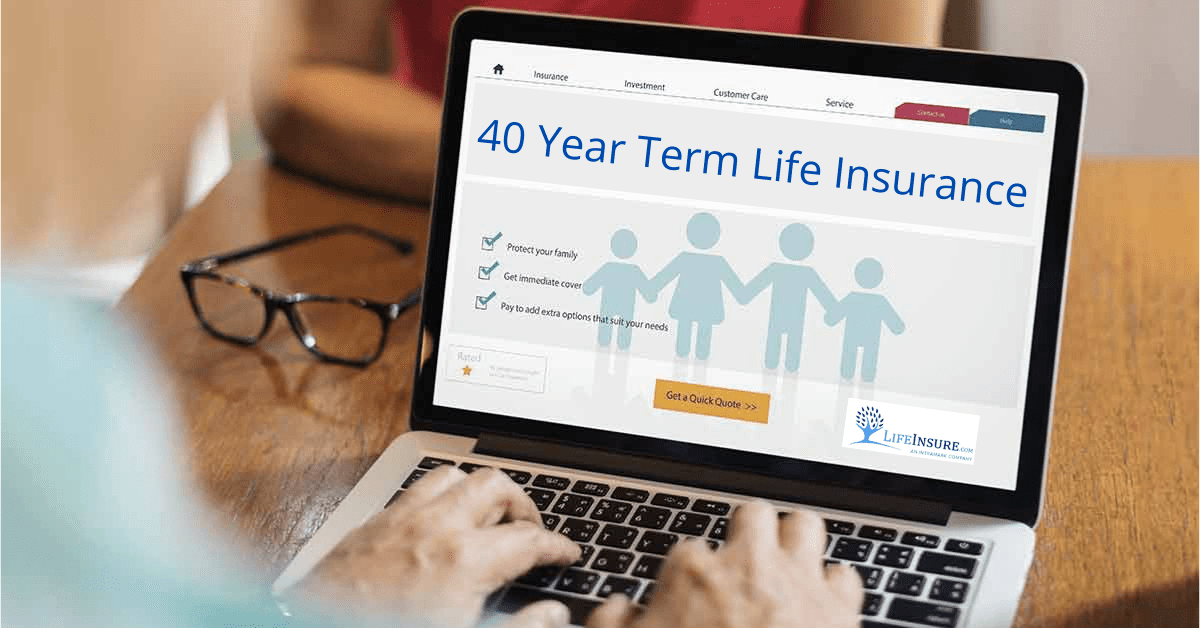 40 year term life insurance